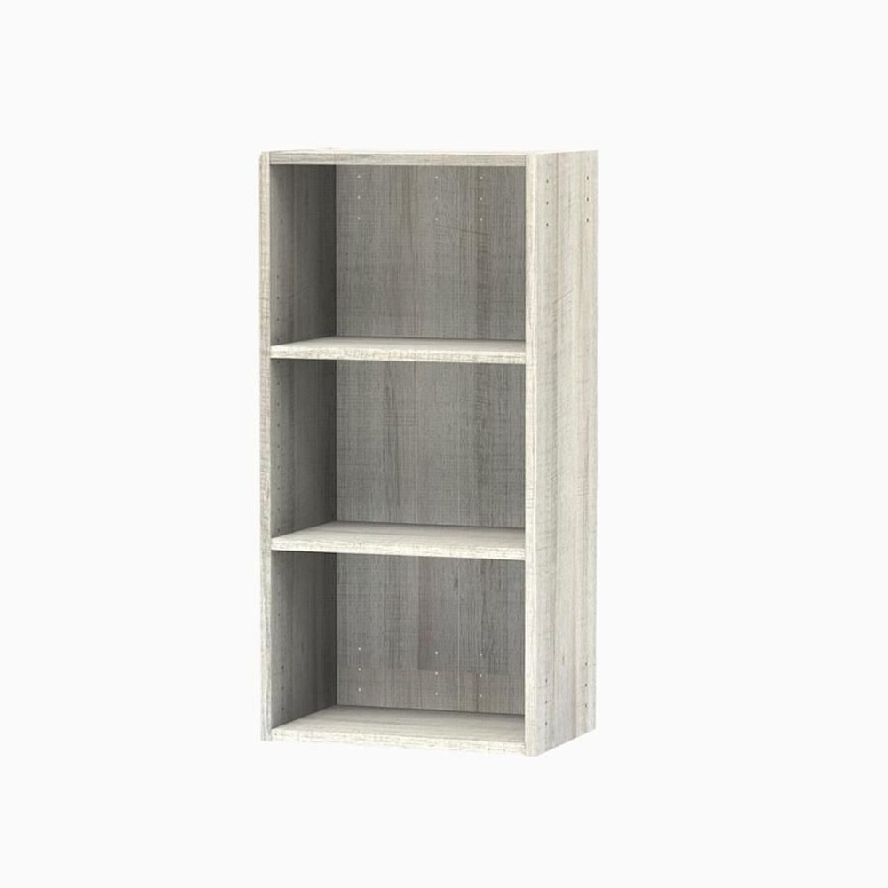 自由に棚の高さが変えられるボックス ホワイト, ホワイト, 3段