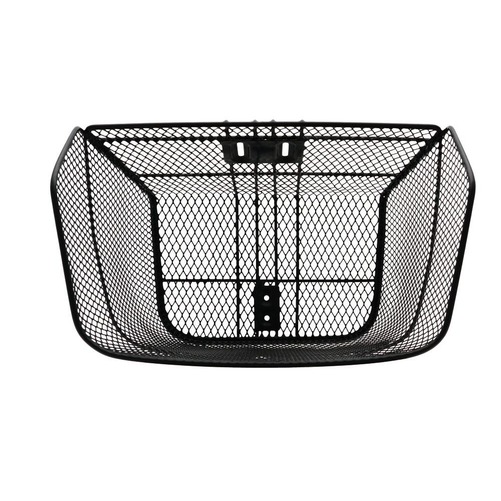 メッシュ前カゴ　大, グレー, 大