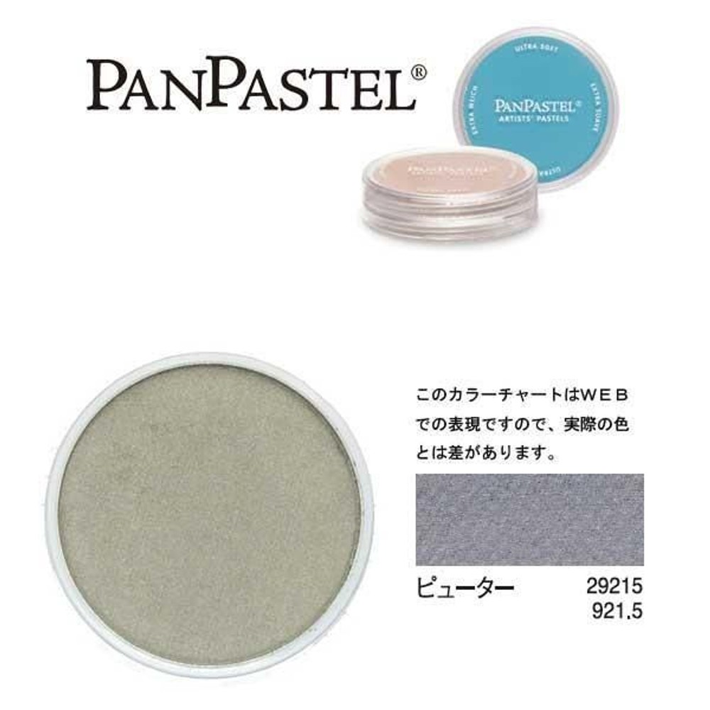 パンパステル 29215 ピューター, ピューター, 9ml 単品