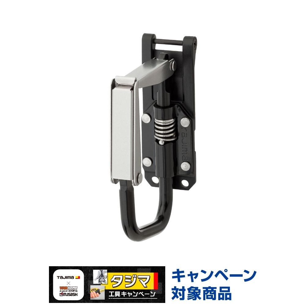 TAJIMA（タジマ）　セフ工具ホルダー テープホルダー 折りたたみ　SFKHI-TPF, ブラック, テープホルダー