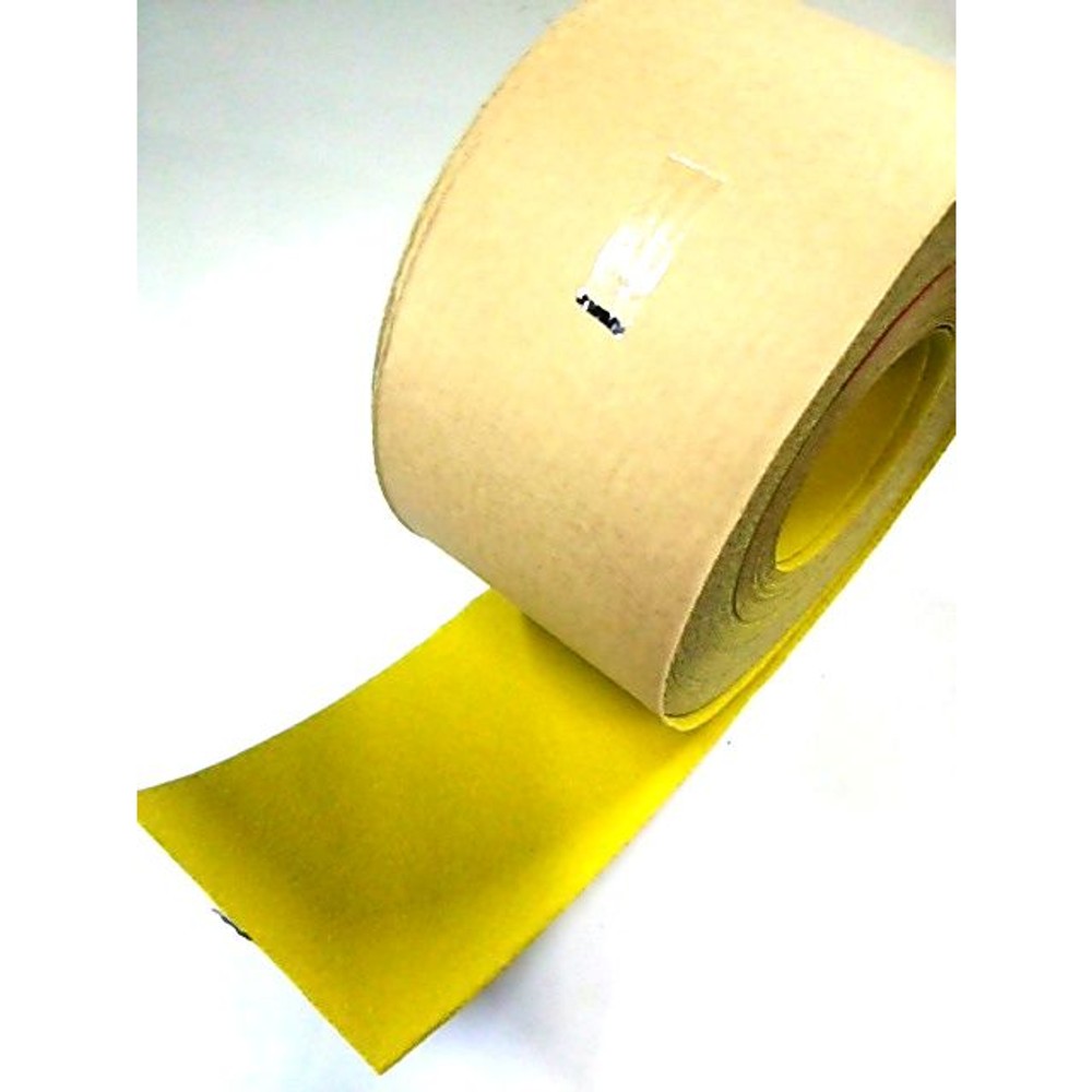 ノンスリップテープ屋外用　１００ｍｍ巾（切売り）, 黄, 100mm
