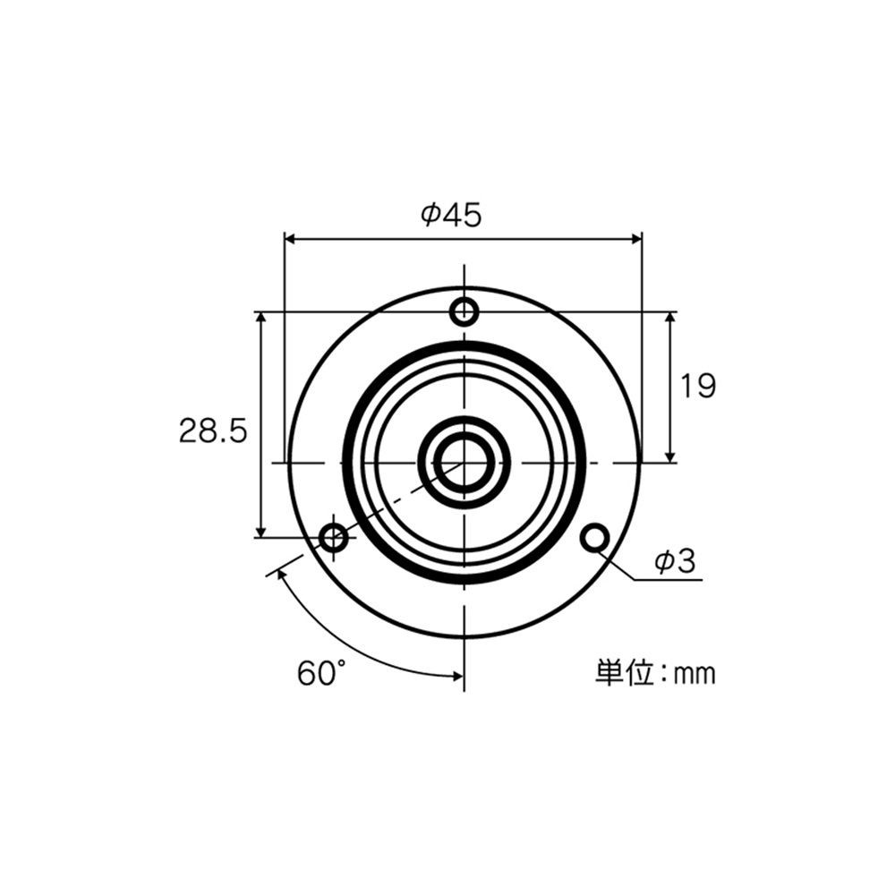 ミニレベル Revo丸型, 76347, 丸型