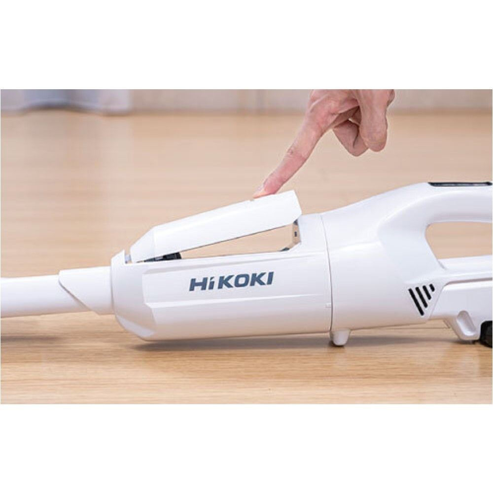 HiKOKI ハイコーキ コードレスクリーナー R12DPA (BSW), ホワイト, R12DPA(BSW)