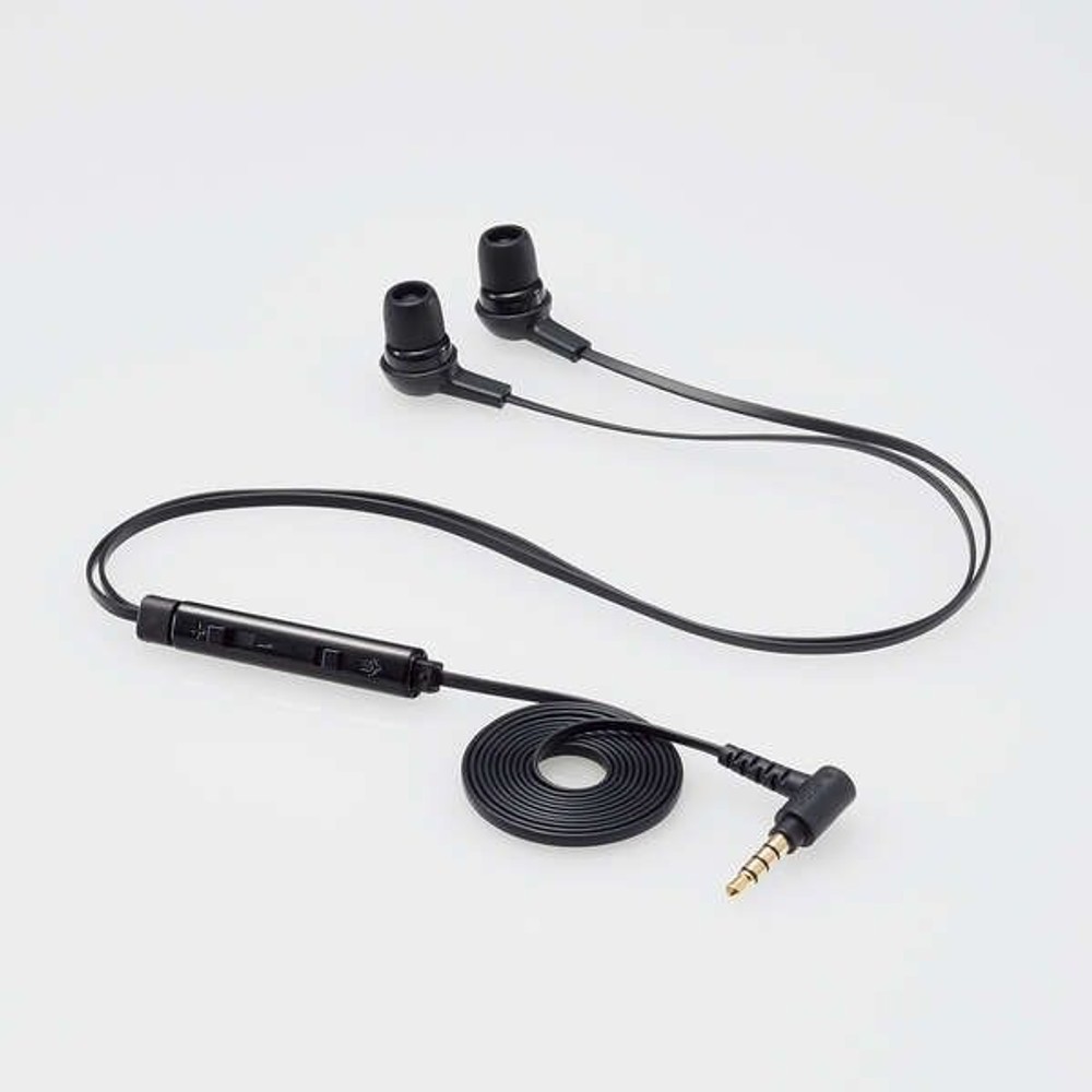 ヘッドセット有線マイク　HS-EP17TBK, ブラック, 1.2m