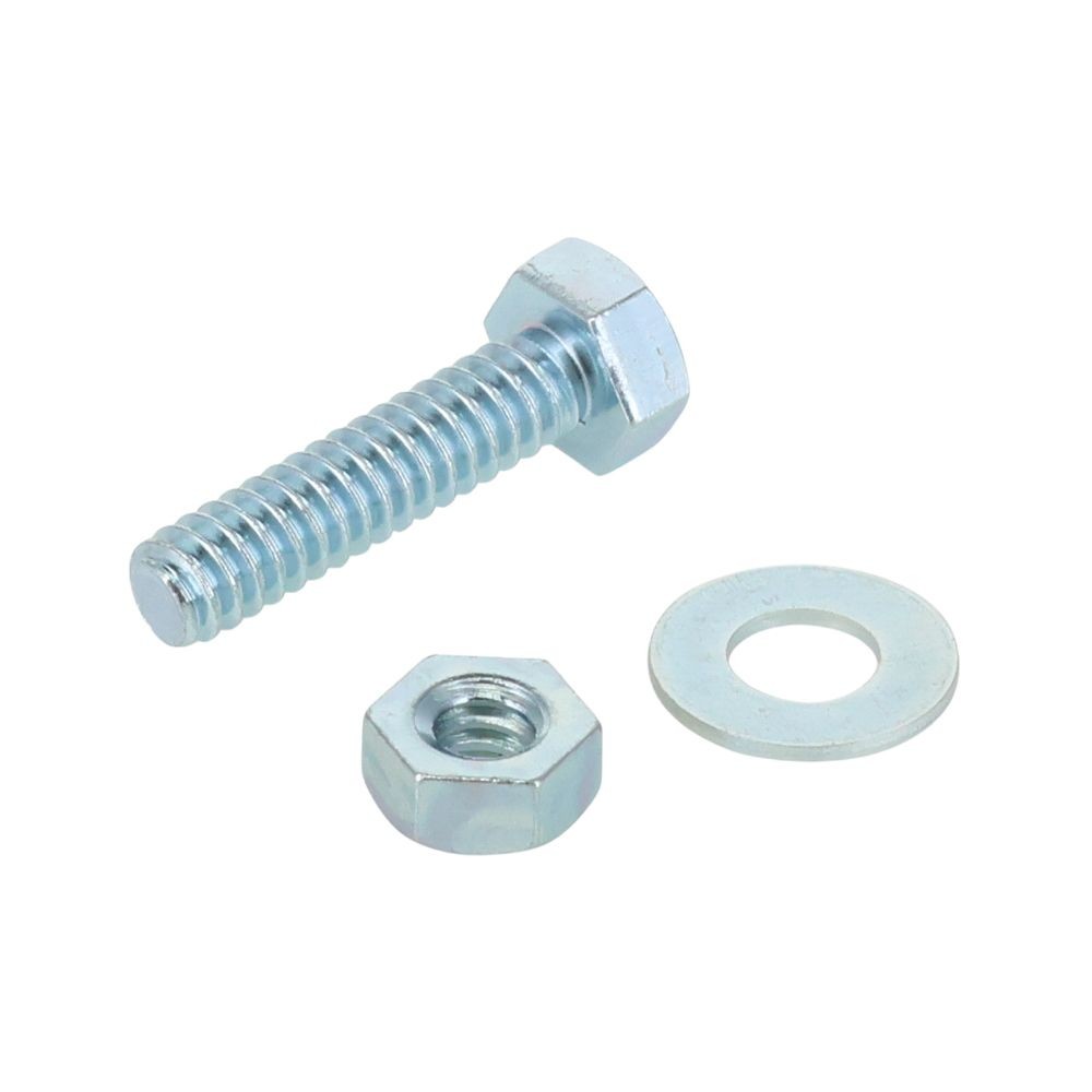 六角ボルト　Ｗ３／１６&times;２０　４入, シルバー, W3/16&times;20mm