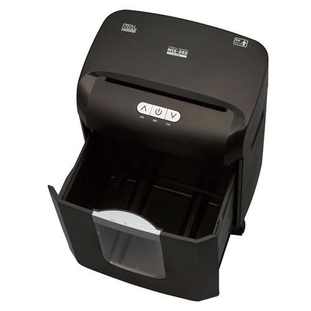 パーソナルシュレッダ  NSE-506BK【メーカー直送・代引不可】【法人限定】, ブラック, A4