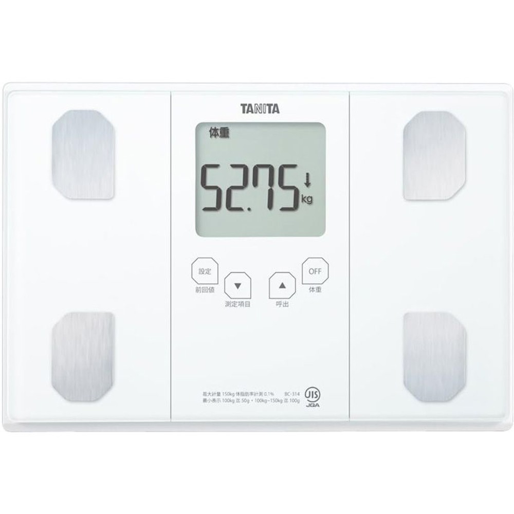 タニタ体組成計インナースキャン50ＢＣ314, ホワイト, その他サイズ１