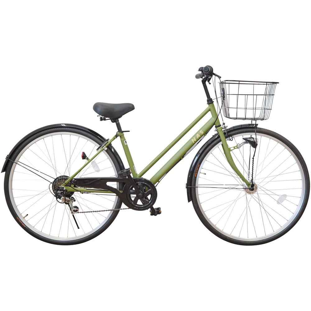 ２７インチ シティ車 外装6段変速　ナス, サンドベージュ, 27インチ 外装6段