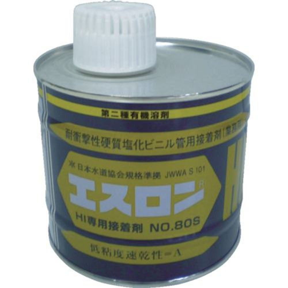 積水化学工業 エスロン接着剤  透明 No.80S 500g, 透明, 500g