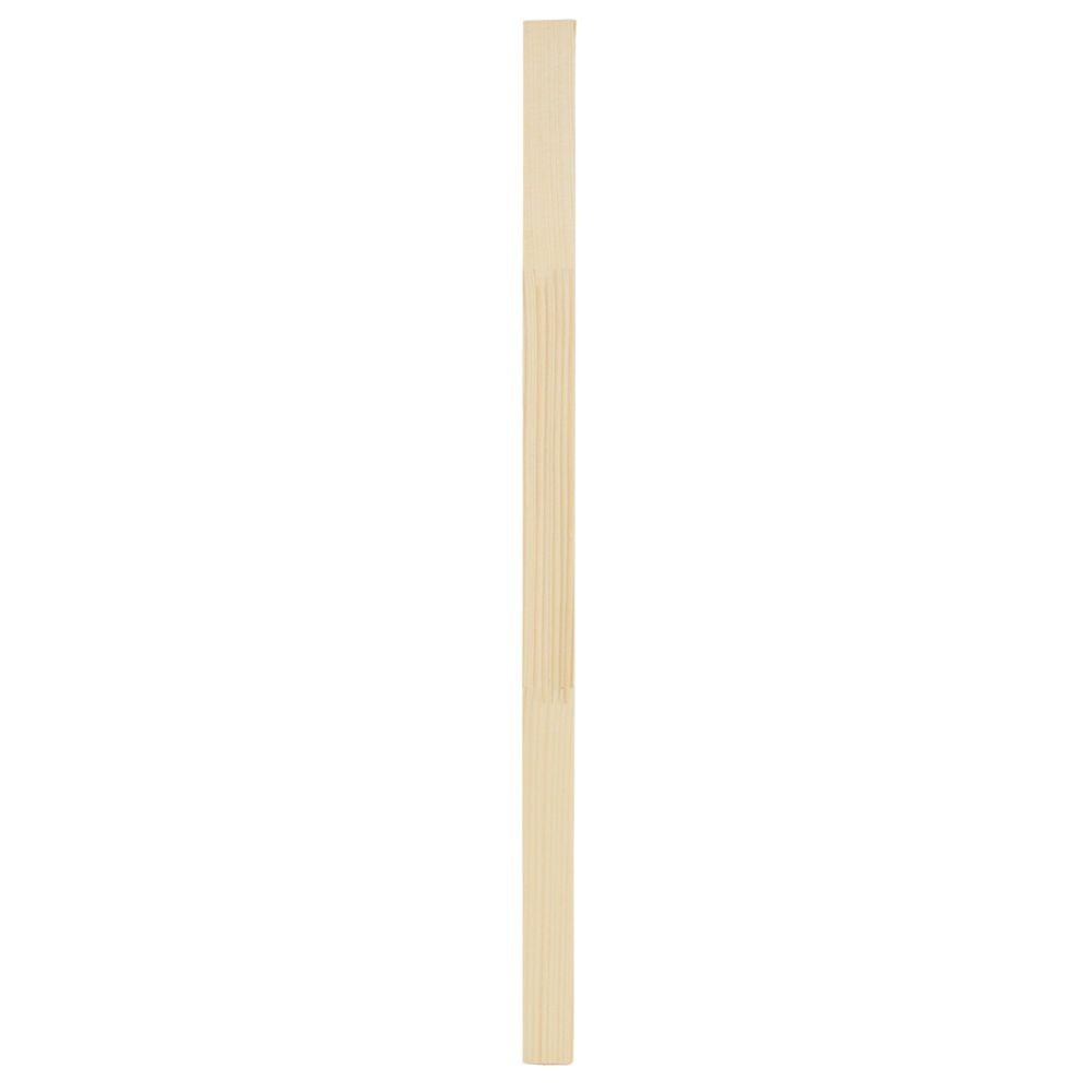 パイン加工材　約長さ６００ｍｍ 厚さ１２ｍｍ 幅１２ｍｍ, 厚さ12(12), 12mm