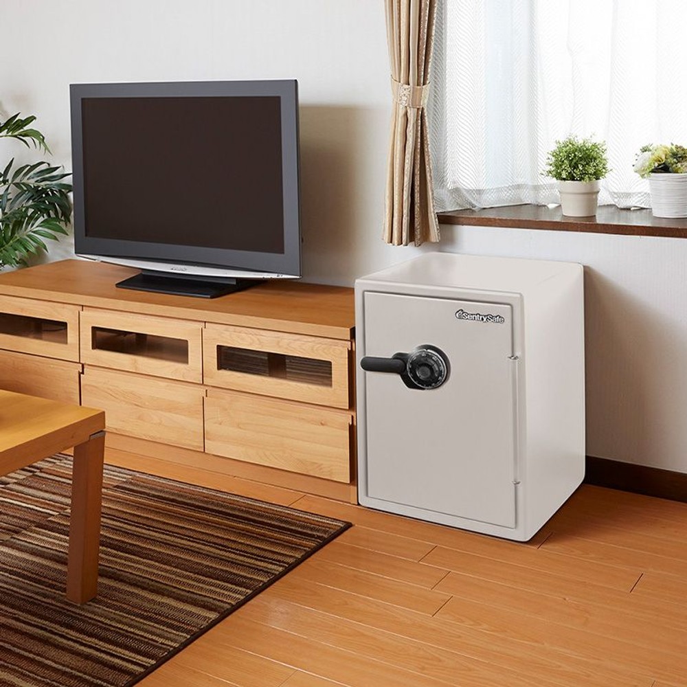 【廃棄料無料・開梱・設置費込】セントリー耐火金庫  JF205CV ダイヤル式 1時間耐火 56.6L 【メーカー直送・代引不可】, タブグレー, 56.6L