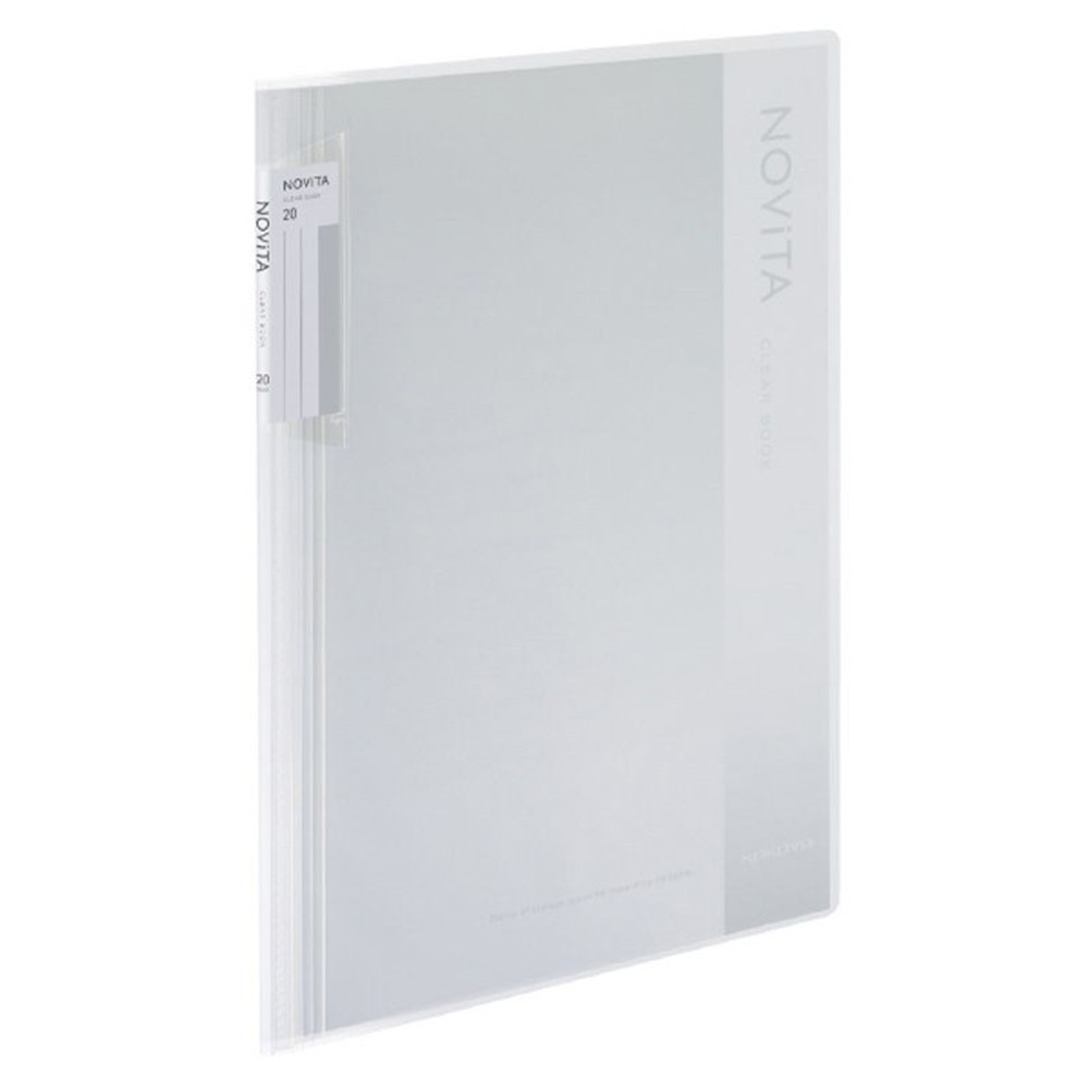 コクヨ　クリヤーブック　ノビータ　Ａ4・20枚, 青, A4縦