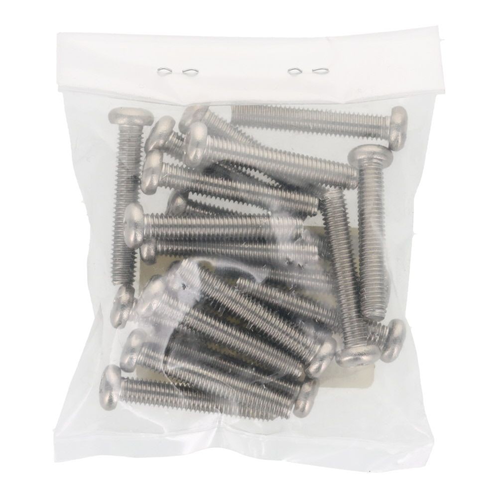 小ねじ　なべ　ステンレス　Ｍ６&times;３５　２０入, ステンレス, 20個入り