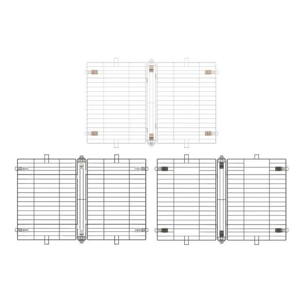 アイリスオーヤマ ウッディサークル用屋根 PWSY-1280V, ライトナチュラル, 幅1150mm&times;奥行765mm