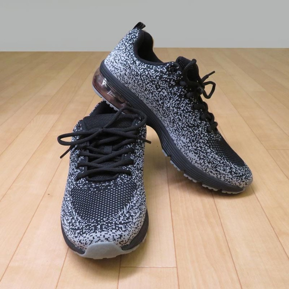 クッション性にすぐれたシューズ005Ｈ グレー, グレー（24.5）, 24.5cm