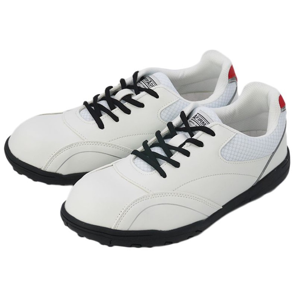 耐油底のセーフティシューズ　ホワイト2, ホワイト（24.5）, 24.5cm