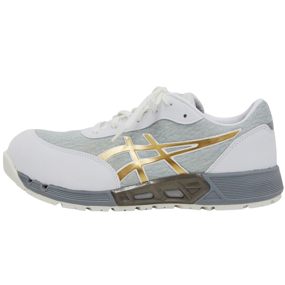 アシックス（ASICS） ウィンジョブCP212 AC ホワイト&times;ピュアゴールド, ホワイト&times;ピュアゴールド, 25.5cm