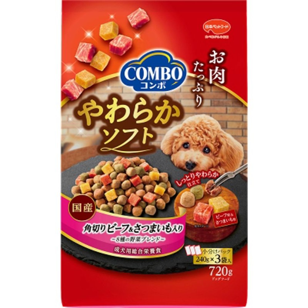 日本ペット　コンボソフト　さつまいも　720ｇ, さつまいも, 720g