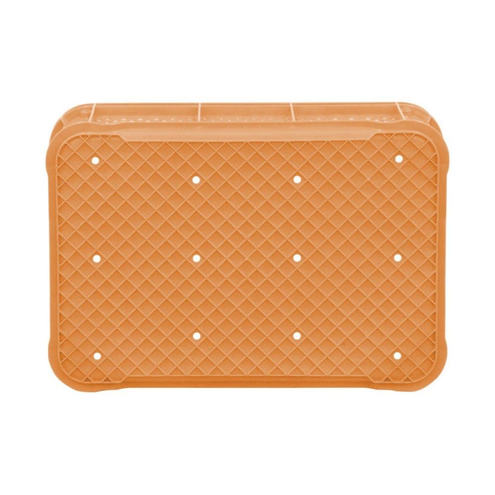 サンコー サンテナー B#25-7 オレンジ 102455-00 &times;10個セット【メーカー直送・代引不可】【法人限定】, オレンジ, 10P