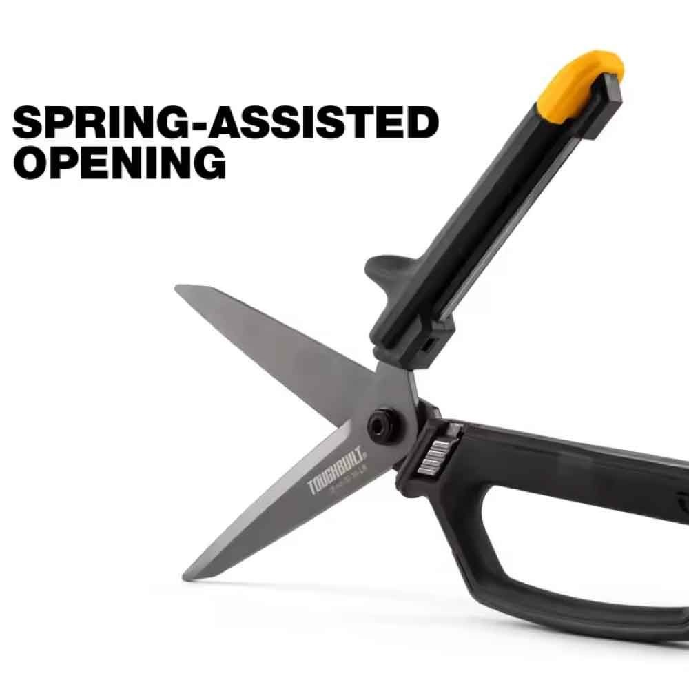 TOUGHBUILT（タフビルト）　オープンハンドル シアーズ　TB-H4-70-10-LR, 黒, TB-H4-70-10-LR