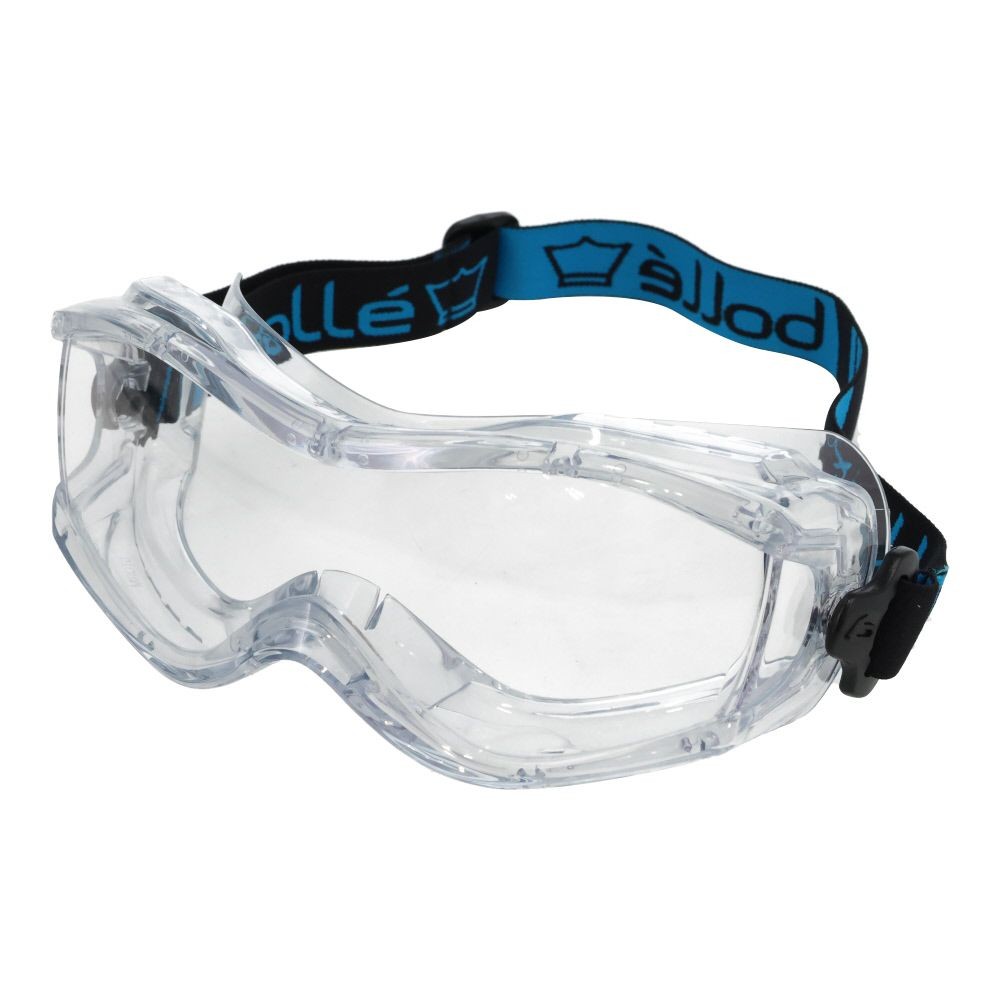 bolle SAFETY ストーム 眼鏡対応ゴーグル HCブリスタパッケージ, クリア, 眼鏡対応