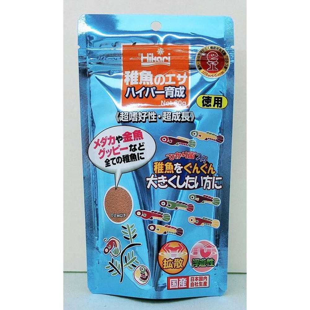 キョーリン　稚魚のエサ　ハイパー育成　８０ｇ, -, 80g
