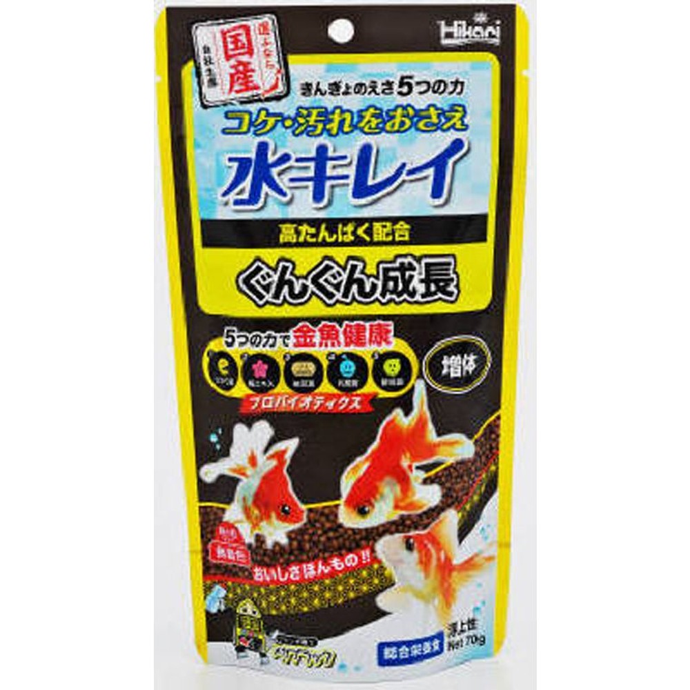 キョーリン　きんぎょのえさ5つの力　増体　70ｇ, その他カラー１, その他サイズ１