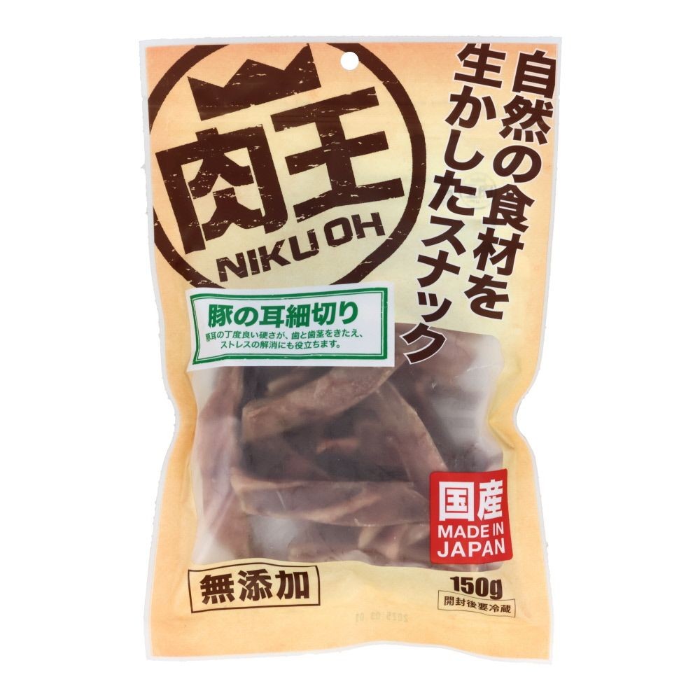 肉王 豚の耳細切り, 豚の耳細切り, 150g
