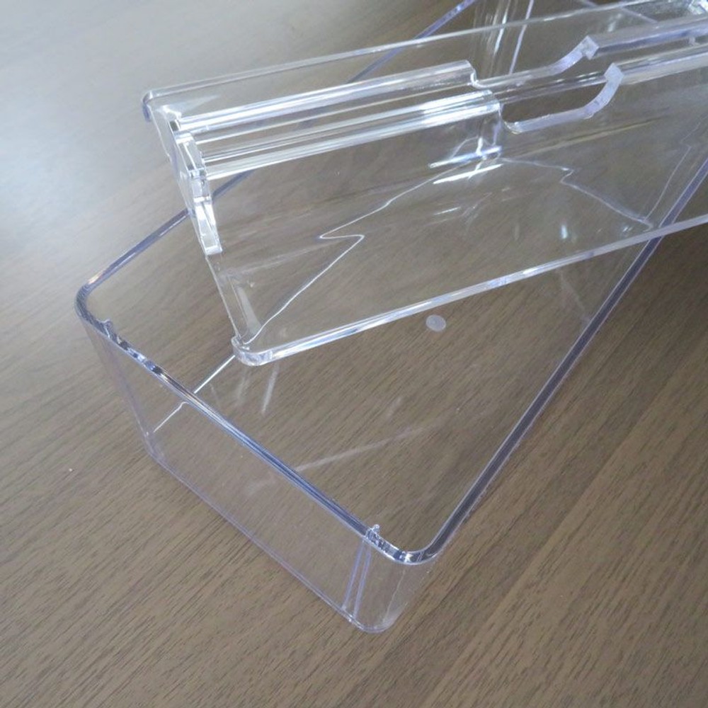 サッと取り出せるペーパータオルケース , クリア, ケースのみ