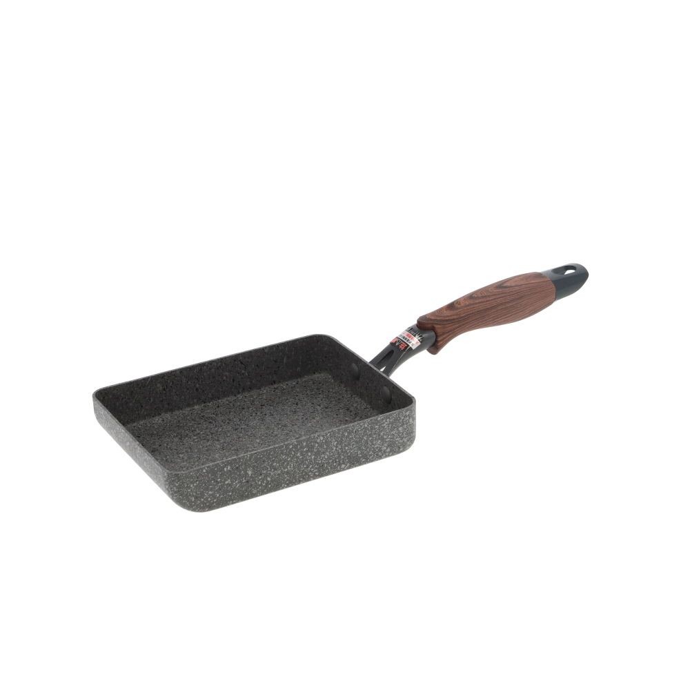 ゆとりのあるちょい深いフライパンガス, ブラック, 26cm