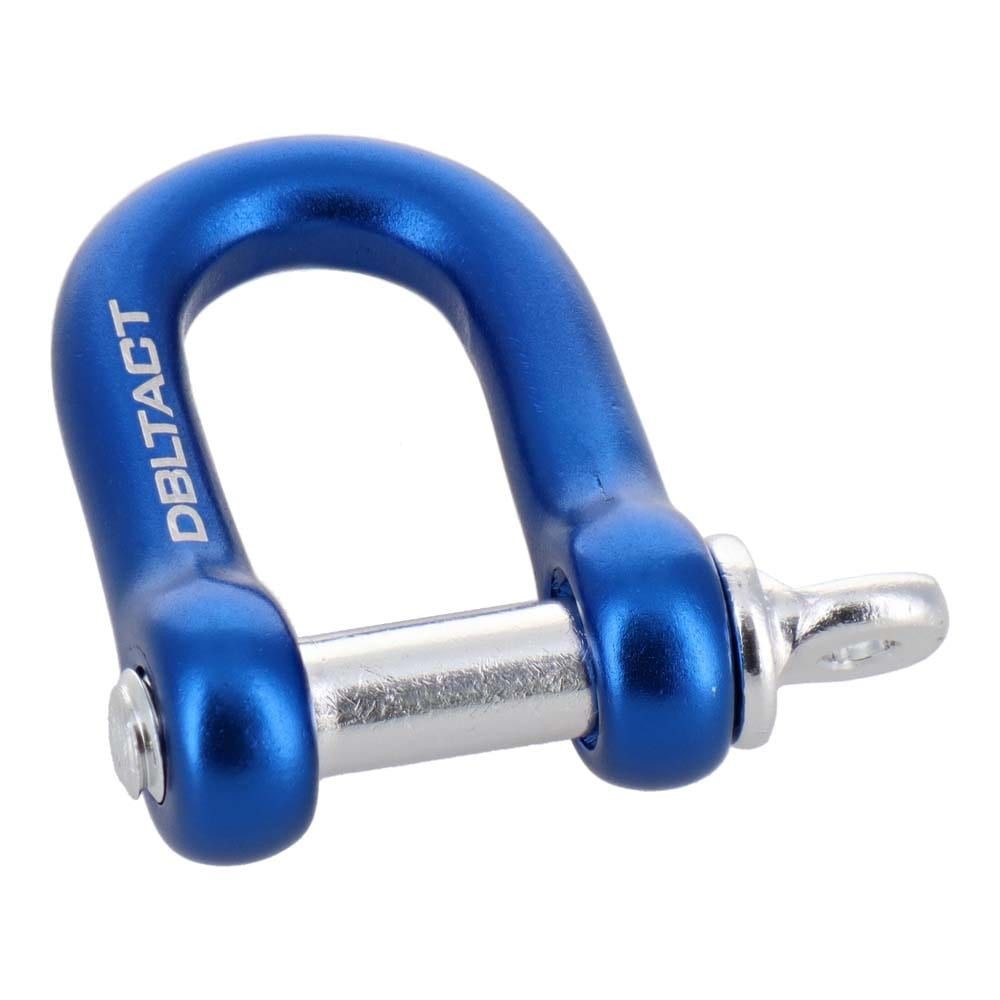 DBLTACT Ｕ字環　軽量アルミ　&phi;6mm　DT-AU-6GT, レッド, &phi;6mm