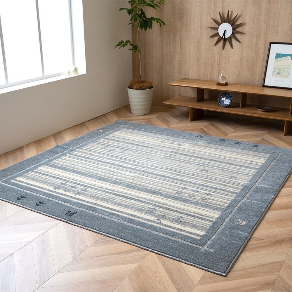 丸巻タフトラグ　ロキ【メーカー直送・代引不可】, その他カラー４, 130&times;190cm