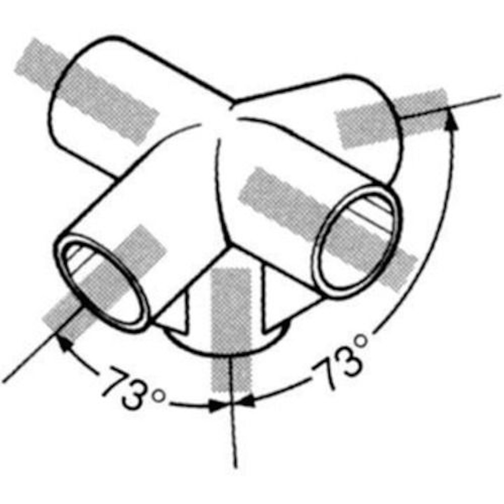 YAZAKI 矢崎化工 イレクタープラスチックジョイント J-2 S 屋根部分用 &Phi;28用, ブラック, J-2 S