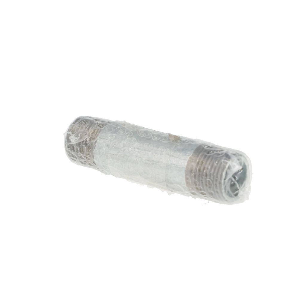 鋼管　ロングニップル　３/８×６５, シルバー, 3/8×65mm