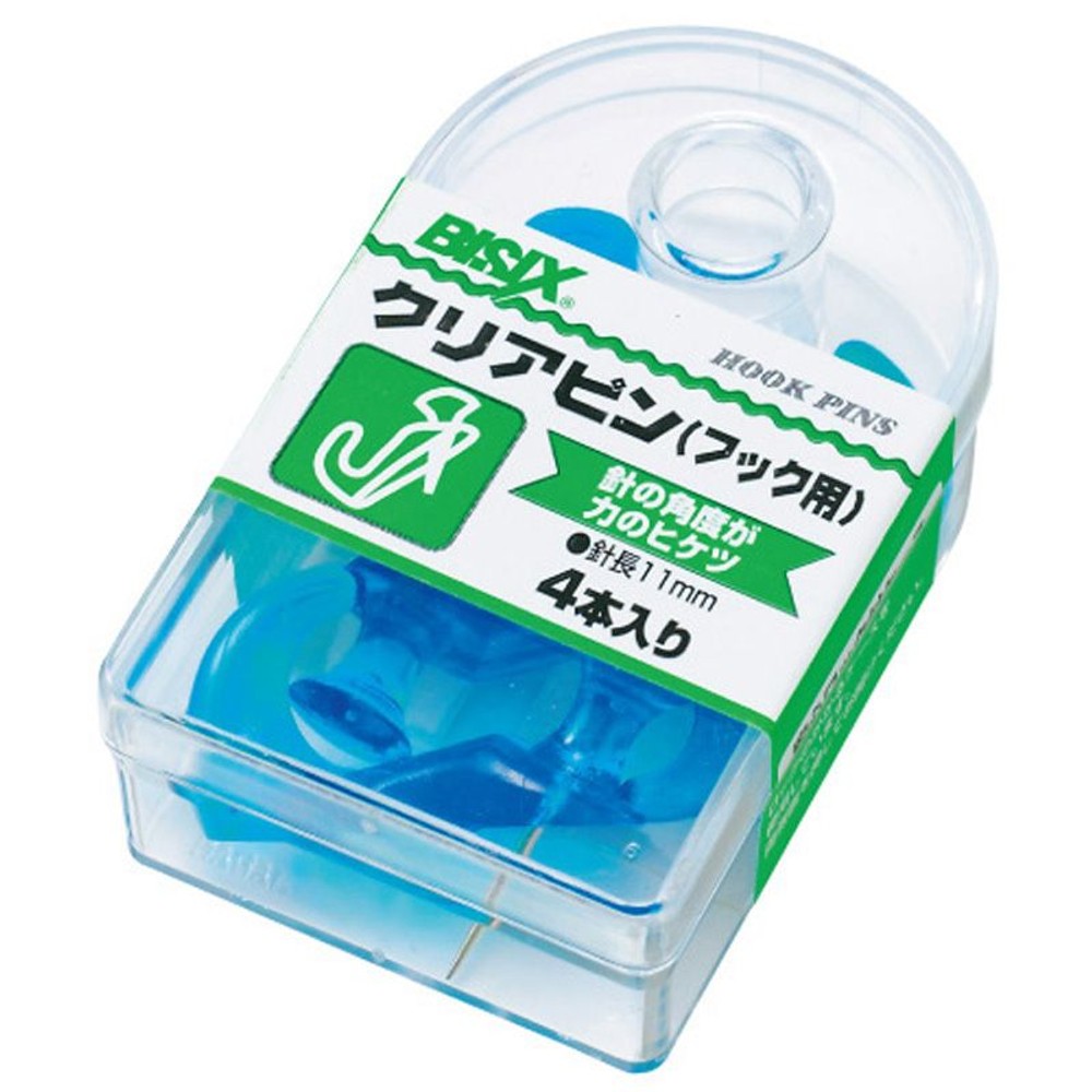 ミツヤ　ビジックス　クリアピン　青　ＢＸ1ー14Ｂ, その他カラー１, その他サイズ１