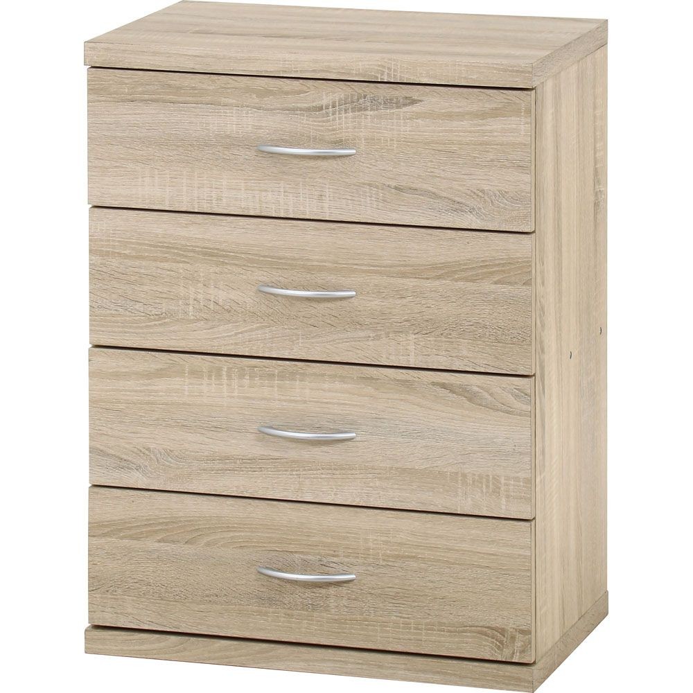 不二貿易 ラルゴ　チェスト　オーク【メーカー直送・代引不可】, オーク, 幅600mm&times;奥行415mm&times;高さ800mm