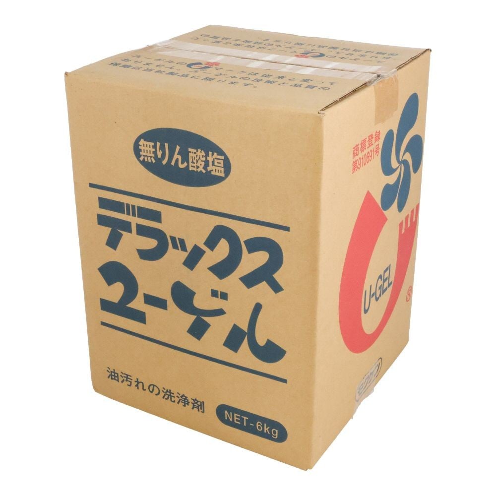 モクケン 工業用洗剤 ユーゲルDX 6kg, ピンク, 6kg