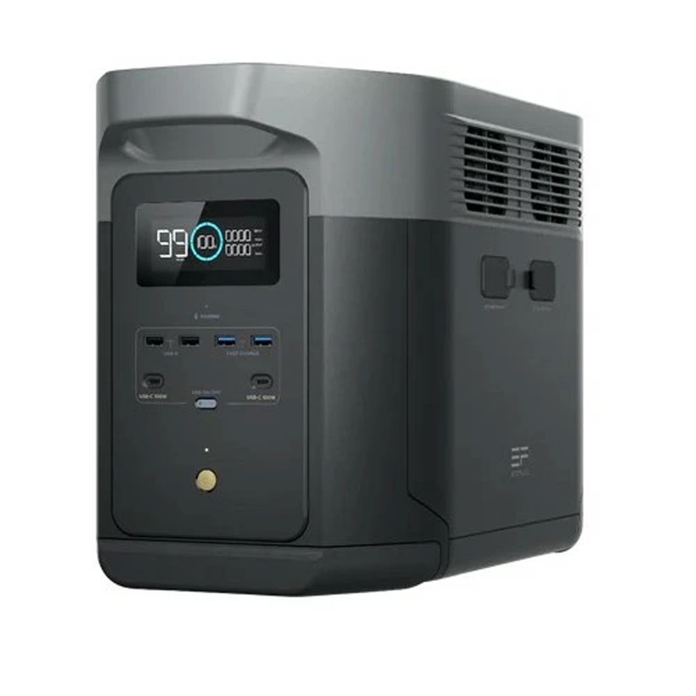 エコフロー EcoFlow ポータブル電源 DELTA 2 Max EFDELTA2MAX-JP, ブラック, 幅497mm&times;奥行242mm&times;高さ305mm