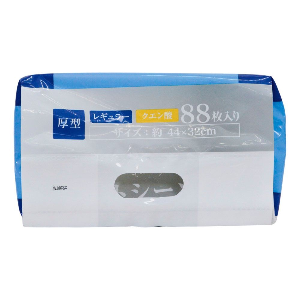 NICOペットシーツ厚型　レギュラー ８８枚入り 44&times;32cm &times;４個セット, ８８枚, レギュラー