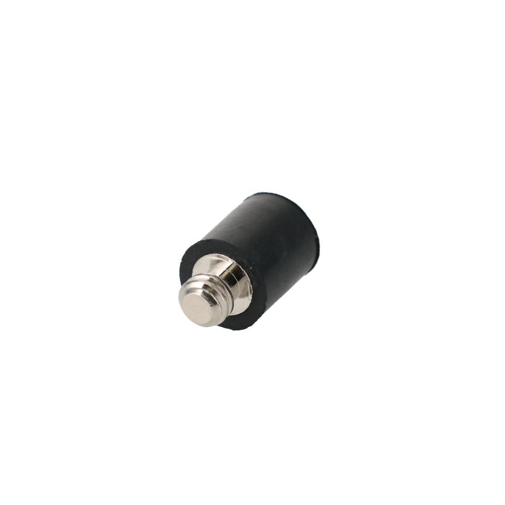 ゴム差込ダボ　５ｍｍ　４個, 黒, 4個入り