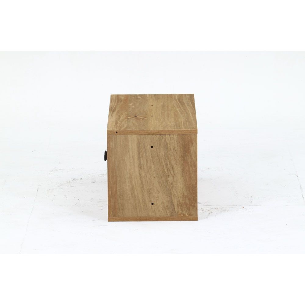 不二貿易 ＥＺＢＯ　コネクトボックス　扉付き　ＮＡ【メーカー直送・代引不可】, ナチュラル, 幅600mm&times;奥行320mm&times;高さ310mm