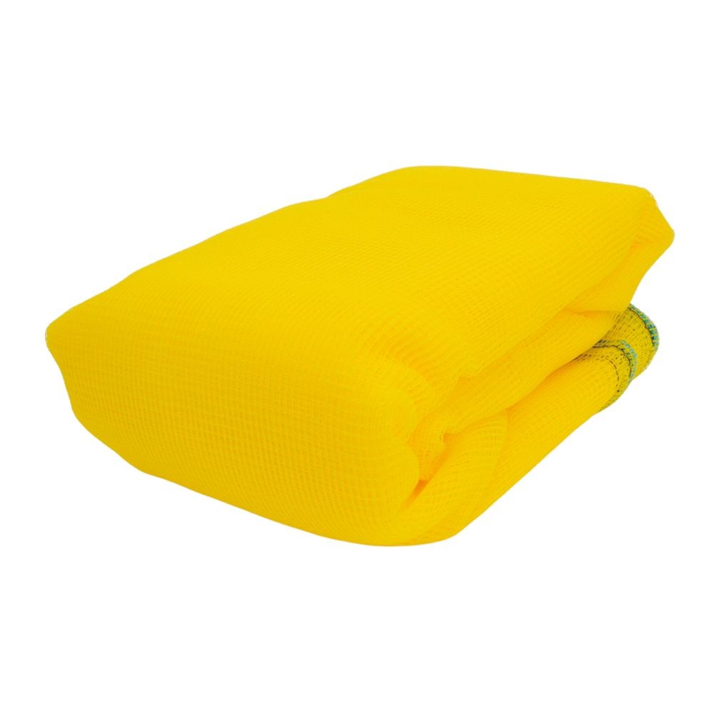 カラスネット　イエロー   目合い約4mm, イエロー(1.5), 1.5&times;1.5m