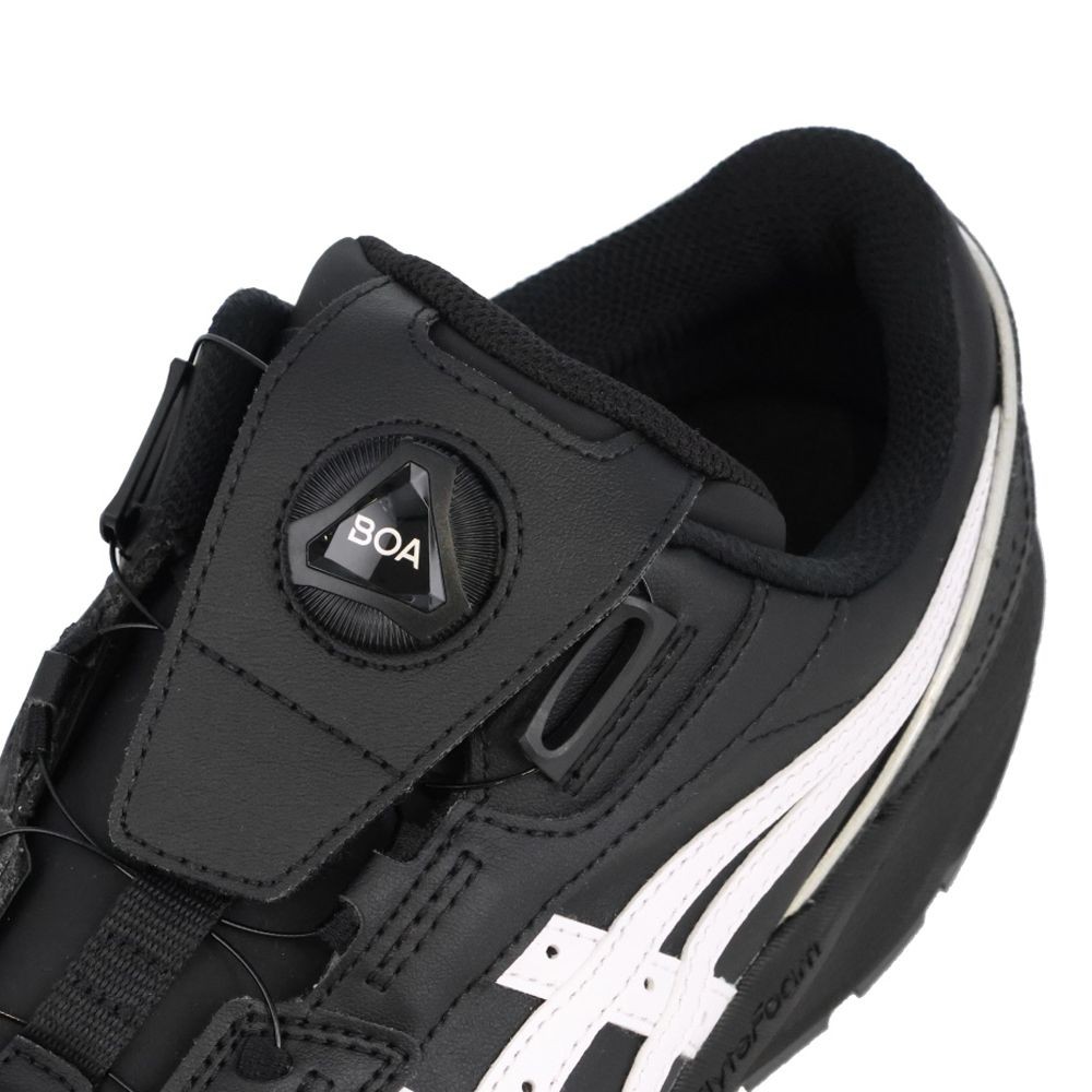 アシックス（ASICS） ウィンジョブ CP316 BOA ブラック&times;ホワイト, ブラック&times;ホワイト, 25.5cm