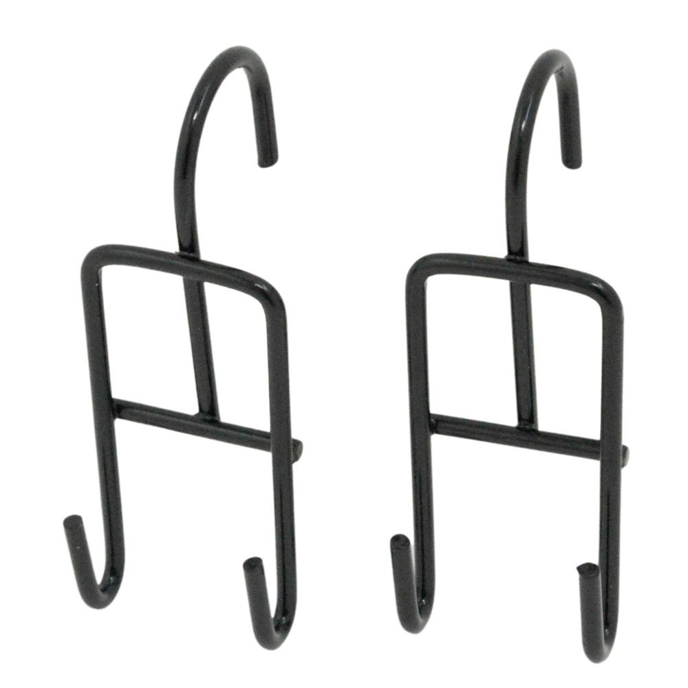 メッシュフックＢ２個入　ＳＴＧー００２３, 黒, 2個入