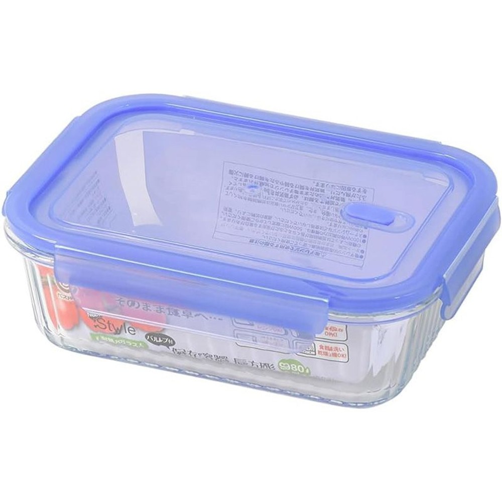 バルブ付保存容器　長方形　980ｍｌ, その他カラー３, 980ml