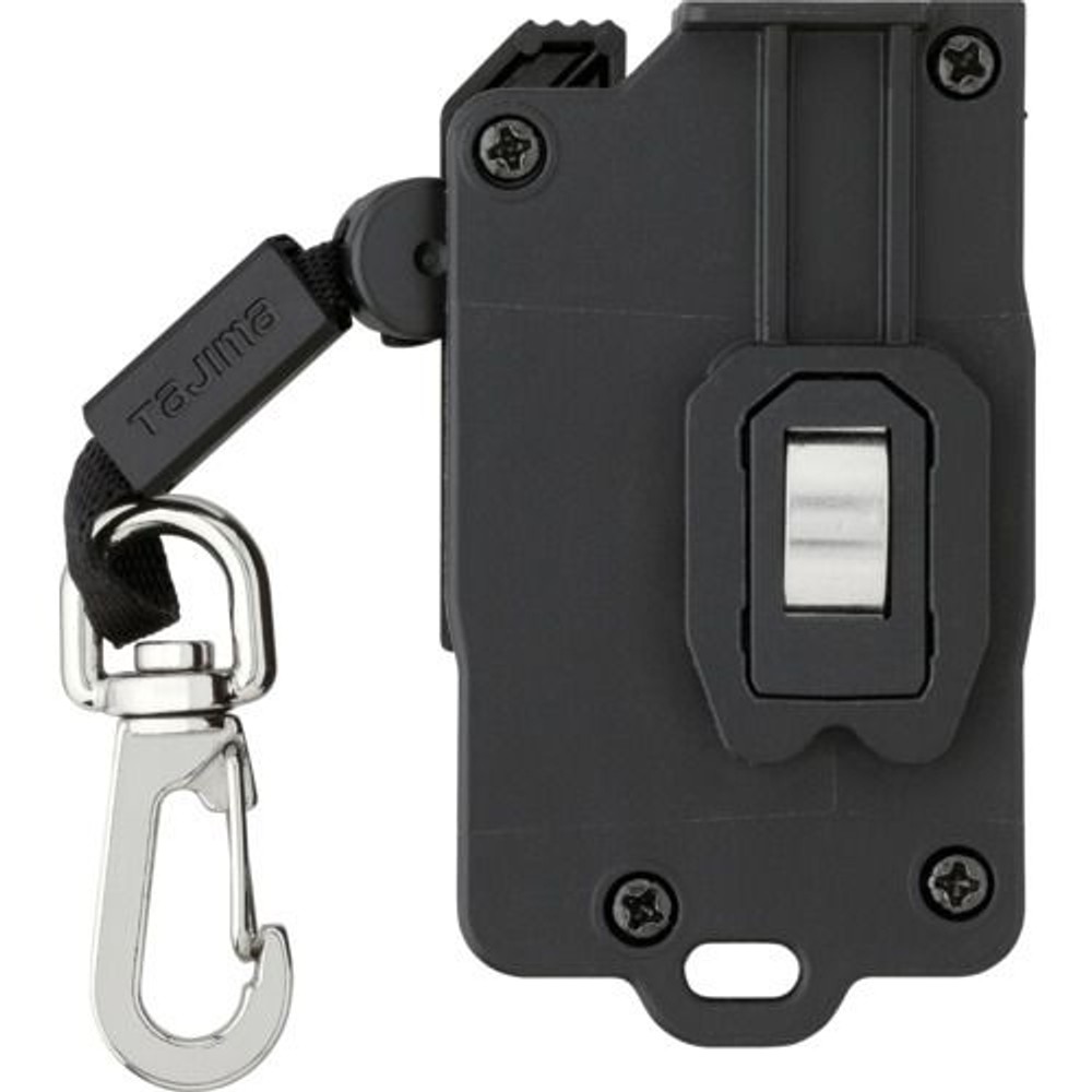 Tajima セフ安全ロープ 樹脂 リール 右用 SFAZ-ROP10, ブラック, SFAZ-ROP10