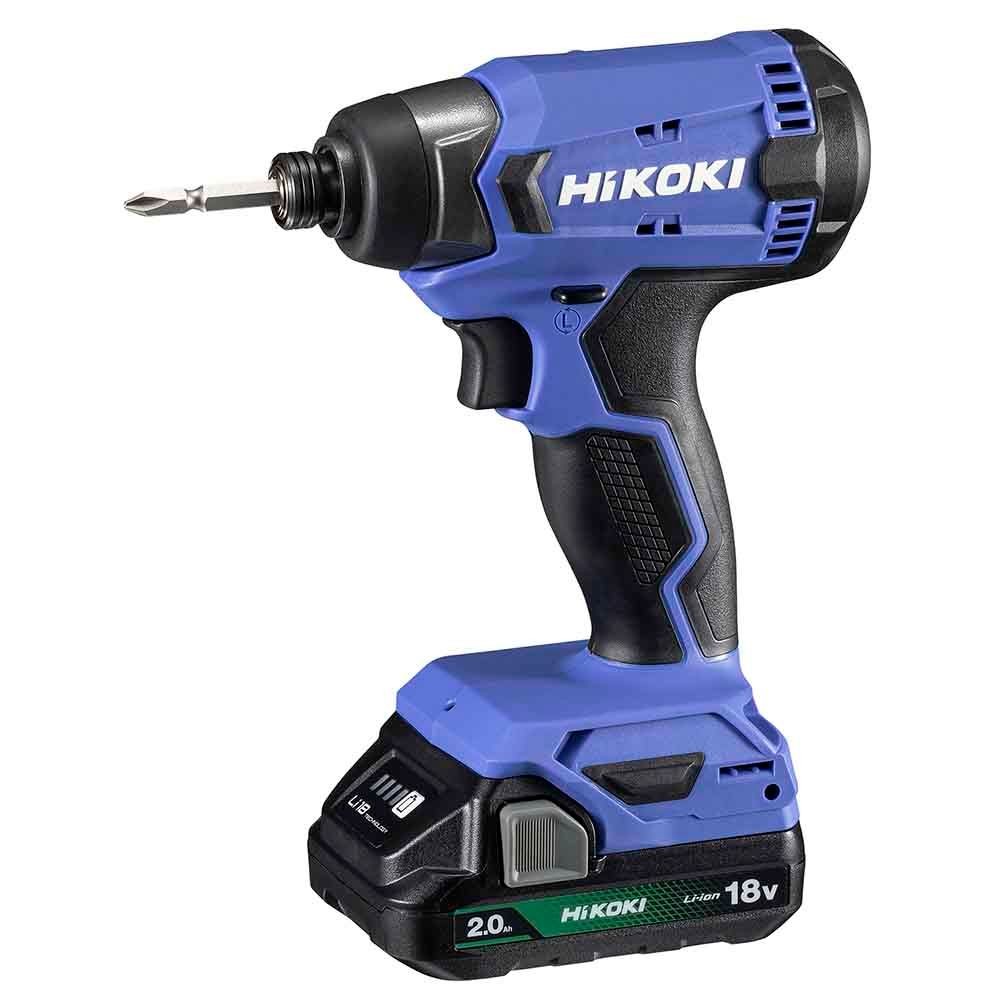 インパクトドライバー　hitachi koki(現 hi koki) 数回利用 HiKOKI（ハイコーキ） 18Vインパクトドライバ WH18DC