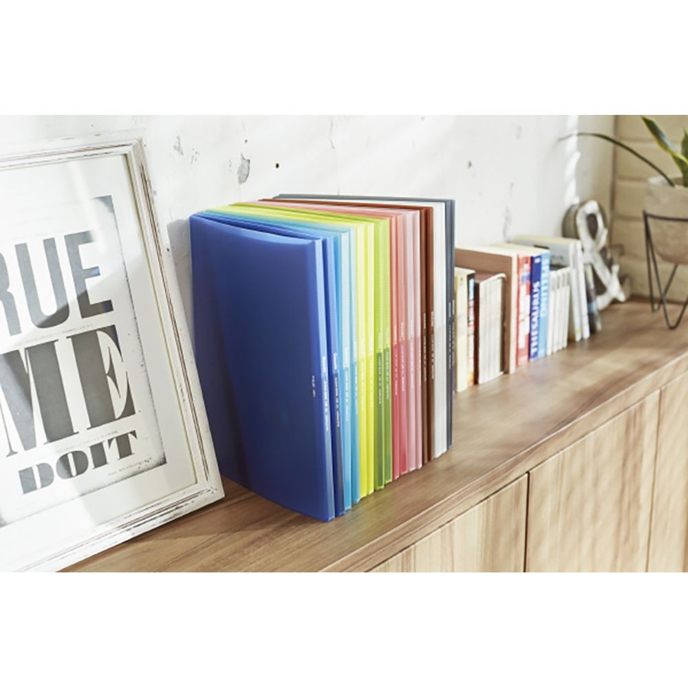 コクヨ　クリヤーブック　グラッセル　Ａ４　ライトグリーン ラ-GL20LG, ライトグリーン, A4