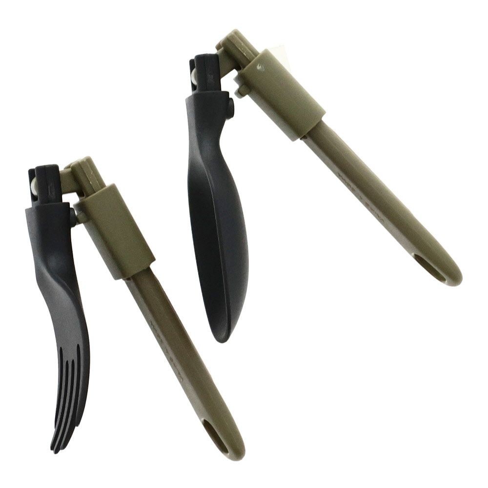 イージーフォールディング　キャンプスプーン＆フォーク