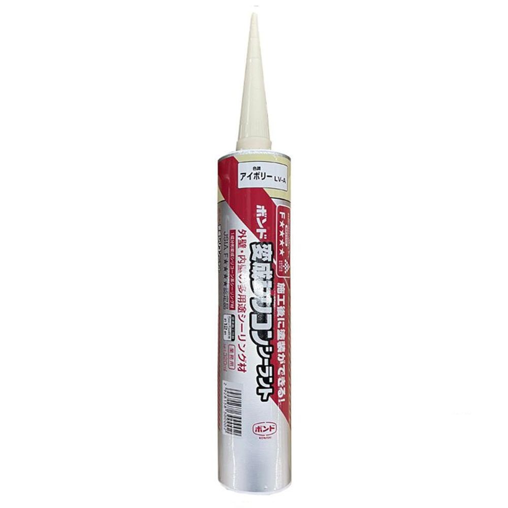 ボンド変成シリコンシーラント　320ml, ホワイト, 320ml